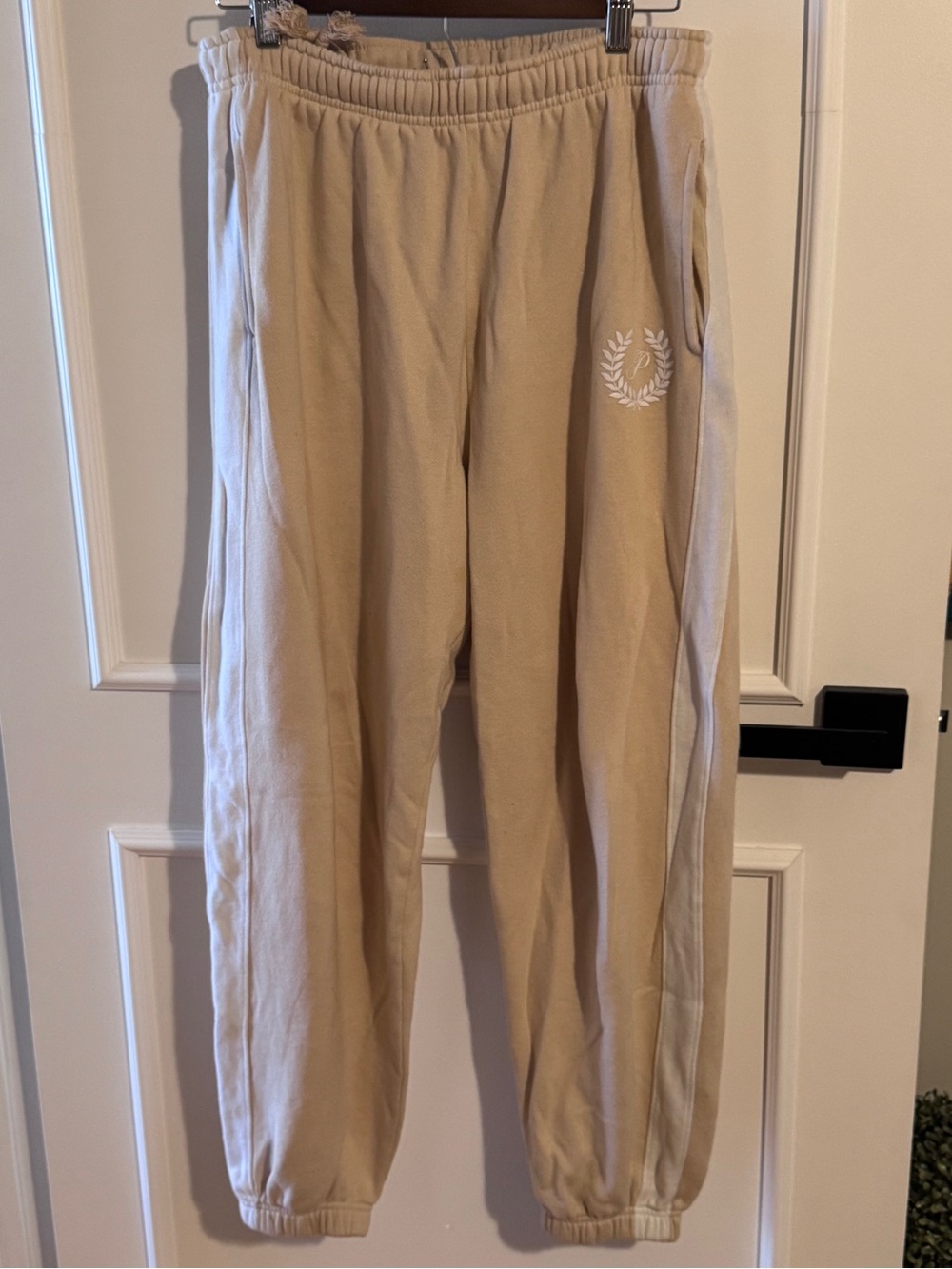 PINK Beige Sweatpants